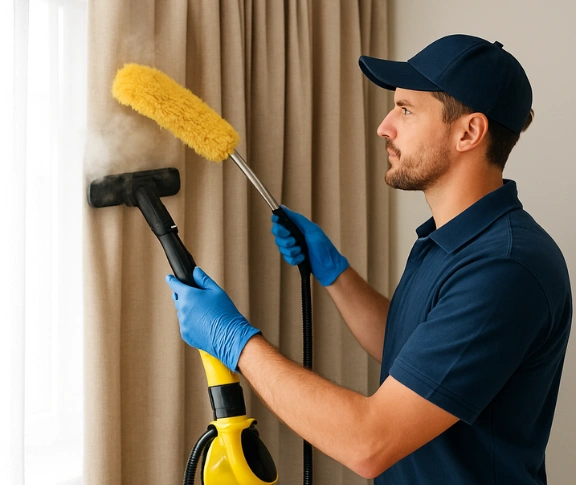 Emergency same-day curtain stain removal marcoola Matty Curtain Cleaning