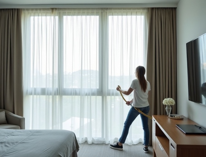 Marcoola Sheer Curtain Cleaning